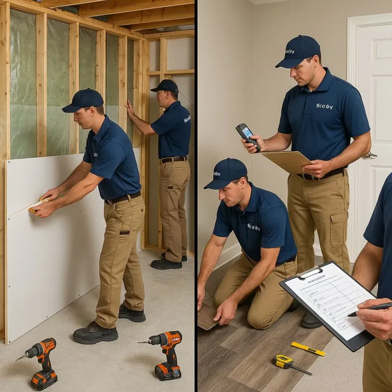 Repairs and Reconstruction process in Barnstead, NH