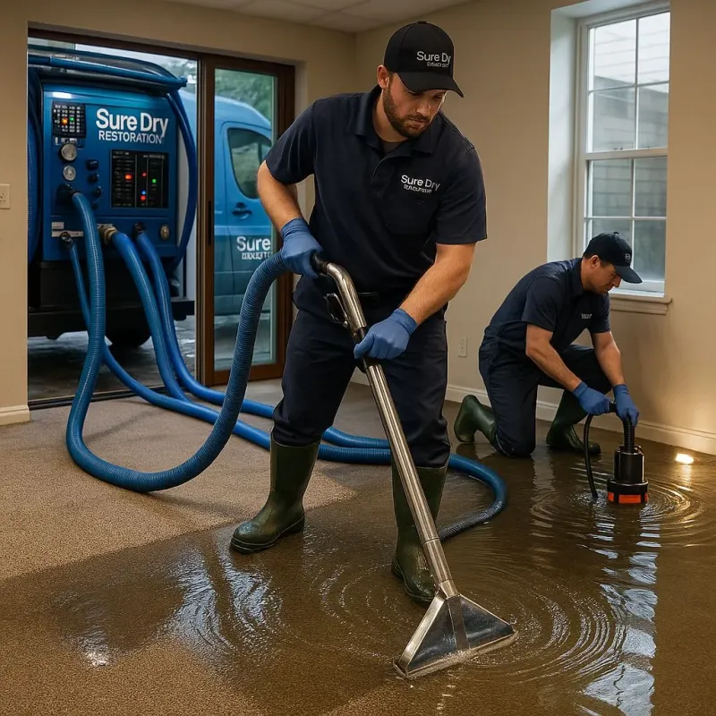 Water Extraction and Removal process in Barnstead, NH